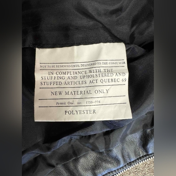 Next Issue Pleather Vest Black Size Small EUC - Picture 9 of 9